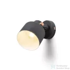 Rendl CELEIA felületre szerelhető matt fekete szálcsiszolt réz 230V E27 40W R13902