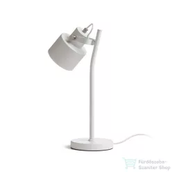   Rendl CELEIA asztali lámpa matt fehér matt nikkel 230V E27 40W R13903