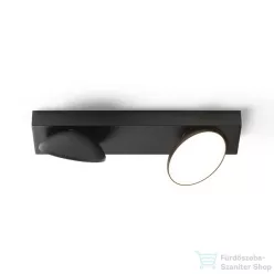   Rendl ELISEO II felületre szerelhető fekete 230V LED 2x5W 3000K R13917