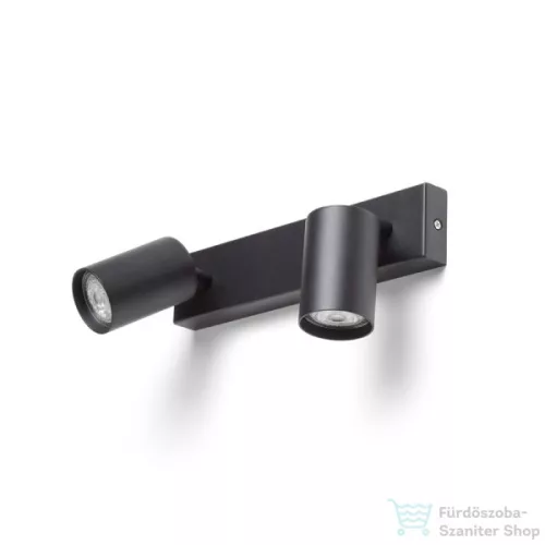 Rendl DUDE II felületre szerelhető fekete 230V LED GU10 2x9W R13923