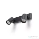 Rendl DUDE II felületre szerelhető fekete 230V LED GU10 2x9W R13923