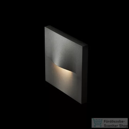 Rendl BOBO SQ fali lámpa antracitszürke 230V LED 3W IP65 3000K R13935