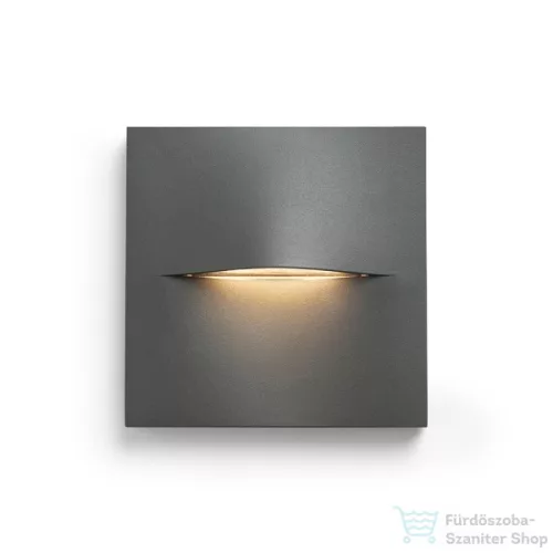 Rendl BOBO SQ fali lámpa antracitszürke 230V LED 3W IP65 3000K R13935