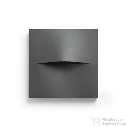 Rendl BOBO SQ fali lámpa antracitszürke 230V LED 3W IP65 3000K R13935