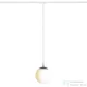 Rendl LUNA 20 egy áramkörös sínre opál üveg/króm 230V LED E27 15W R13964