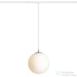   Rendl LUNA 30 egy áramkörös sínre opál üveg/króm 230V E27 15W R13966
