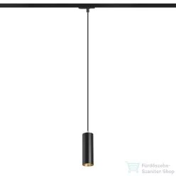   Rendl MAVRO egy áramkörös sínre függő lámpa fekete/aranysárga 230V LED 12W 38° 3000K R13982
