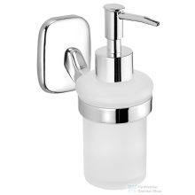 AQUALINE RUMBA fali szappanadagoló, tejüveg/króm (RB119)