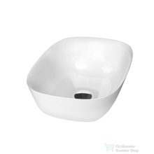 Sapho REIKO Öntöttmárvány Mosdó 46x32cm, fehér  RE460