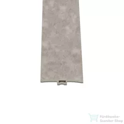   Leziter Vinyl SPC padló burkolatváltó Reno kőhatású szürke 2400x45x6 mm REN-BV