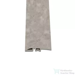   Leziter Vinyl SPC padló szintkiegyenlítő Reno kőhatású szürke 2400x45x8 mm REN-KE