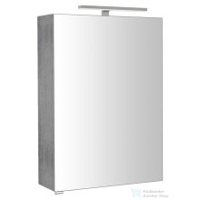   Sapho RIWA tükrösszekrény LED világítással, 50x70x17cm, ezüst tölgy (RIW050-0011)