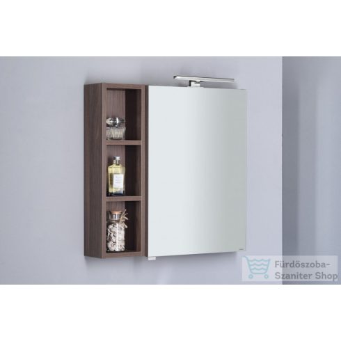 Sapho RIWA tükrösszekrény LED világítással, 50x70x17cm, rusztikus fenyő (RIW050-0016)