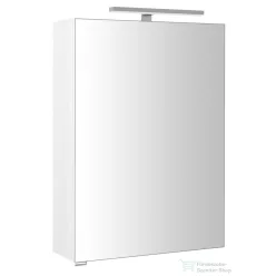   Sapho RIWA tükrösszekrény LED világítással, 50x70x17cm, fényes fehér (RIW050-0030)
