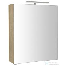   Sapho RIWA tükrösszekrény LED világítással, 60x70x17cm, Bardini szilva (RIW060-0013)