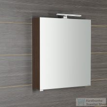   Sapho RIWA tükrösszekrény LED világítással, 60x70x17cm, rusztikus fenyő (RIW060-0016)