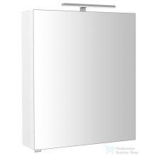   Sapho RIWA tükrösszekrény LED világítással, 60x70x17cm, fényes fehér (RIW060-0030)
