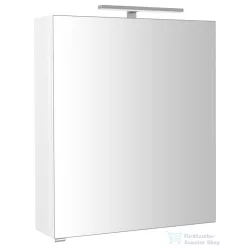   Sapho RIWA tükrösszekrény LED világítással, 60x70x17cm, fényes fehér (RIW060-0030)