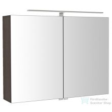   Sapho RIWA tükrösszekrény LED világítással, 81x70x17cm, rusztikus fenyő (RIW080-0016)