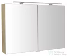 Sapho RIWA tükrösszekrény LED világítással, 101x70x17cm, Bardini szilva (RIW100-0013)