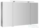 Sapho RIWA tükrösszekrény LED világítással, 121x70x17cm, ezüst tölgy (RIW120-0011)