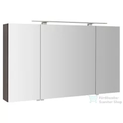   Sapho RIWA tükrösszekrény LED világítással, 121x70x17cm, rusztikus fenyő (RIW120-0016)