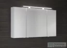 Sapho RIWA tükrösszekrény LED világítással, 121x70x17cm, fényes fehér (RIW120-0030)