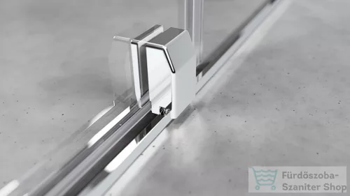 Sapho Polysan ROLLS LINE szögletes zuhanykabin 1100x800mm, balos/jobbos, transzparent üveg (RL1115RL3215)