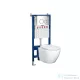 Leziter Roya Delano 082CHR falba építhető WC tartály szett ROYASET_CY3501S1-R-082CHR