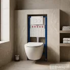 Leziter Roya Delano 082W falba építhető WC tartály szett ROYASET_CY3501S1-R-082W