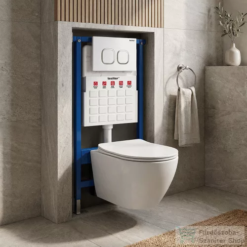 Leziter Roya Delano 083W falba építhető WC tartály szett ROYASET_CY3501S1-R-083W