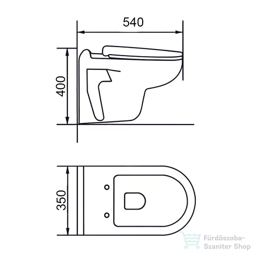 Leziter Roya 21W falba építhető WC tartály szett ROYASET_R-021W
