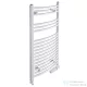Radeco ADAMO AD3-400/L 870x450 törölközőszárítós radiátor,fényes fehér