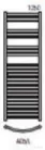Radeco ADAMO AD5-500/L 1250x550 törölközőszárítós radiátor, WENUS 7 (piros) színben