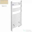 Radeco ADAMO AD5-600/L 1250x650 törölközőszárítós radiátor, SATURN 5 (matt krém) színben