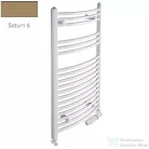 Radeco ADAMO AD6-400/L 1440x450 törölközőszárítós radiátor, SATURN 6 (matt homok) színben