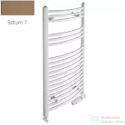 Radeco ADAMO AD7-400/L 1630x450 törölközőszárítós radiátor, SATURN 7 (metál homok) színben