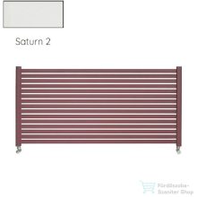   Radeco ALVO 2 630x1000 design radiátor,SATURN 2 (matt fehér) színben