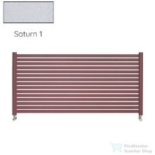   Radeco ALVO 5 350x1600 design radiátor,SATURN 1 (metál jégszürke) színben