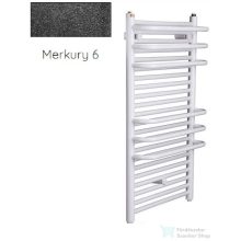   Radeco ARIA A2-350/2 680x385 törölközőszárítós radiátor, MERKURY 6 (metál fekete) színben