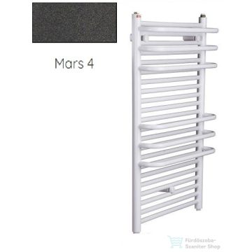   Radeco ARIA A2-400/2 680x435 törölközőszárítós radiátor, MARS 4 (metál antracit) színben