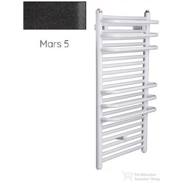   Radeco ARIA A3-400/2 870x435 törölközőszárítós radiátor, MARS 5 (antracit) színben