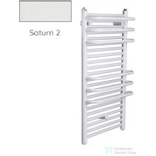   Radeco ARIA A3-400/2 870x435 törölközőszárítós radiátor, SATURN 2 (matt fehér) színben
