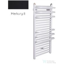   Radeco ARIA A4-350/2 1060x385 törölközőszárítós radiátor, MERKURY 8 (selyemfényű fekete) színben