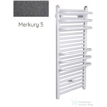   Radeco ARIA A5-350/2 1250x385 törölközőszárítós radiátor, MERKURY 5 (metál sötétszürke) színben