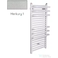   Radeco ARIA A5-500/2 1250x535 törölközőszárítós radiátor, MERKURY 1 (metál ezüst) színben