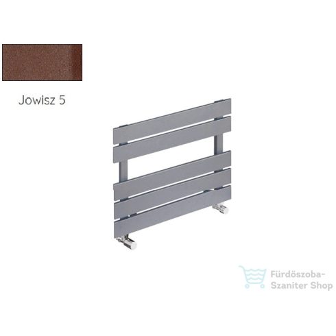 Radeco BARI A1-450/B 410x550 design radiátor,JOWISZ 5 (matt barna) színben