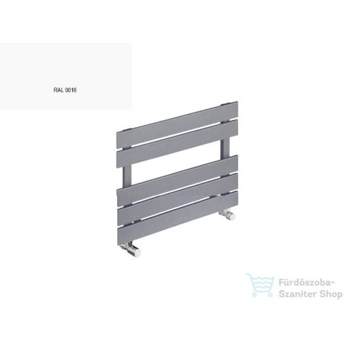 Radeco BARI A1-450/B 410x550 design radiátor,RAL 9016  (fényes fehér) színben