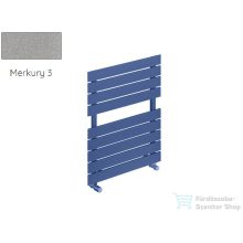   Radeco BARI A2-450/B 690x550 design radiátor,MERKURY 3 (metál világosszürke) színben