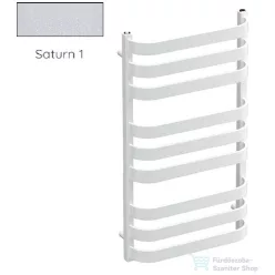   Radeco BILLY 2 930x530 törölközőszárítós radiátor, SATURN 1 (metál jégszürke) színben
